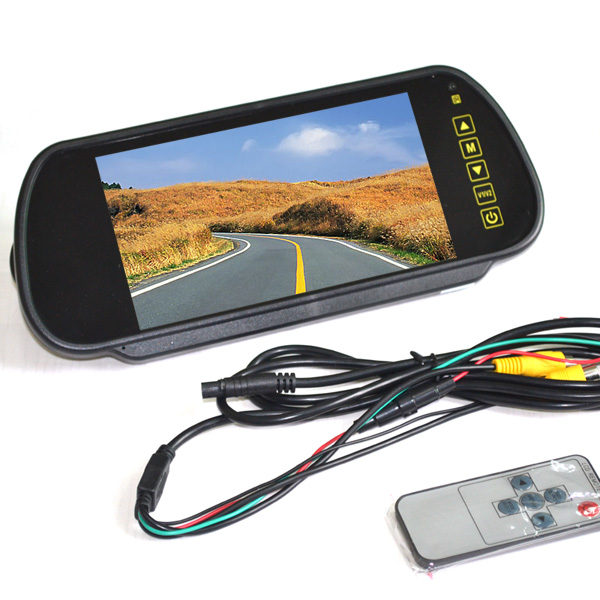 Backup Camera System with Clip-on Mirror Monitor ...