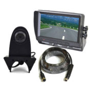 backup camera system with extended roof camera
