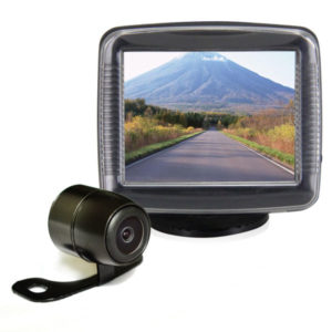 car backup camera system with 3.5 inch monitor