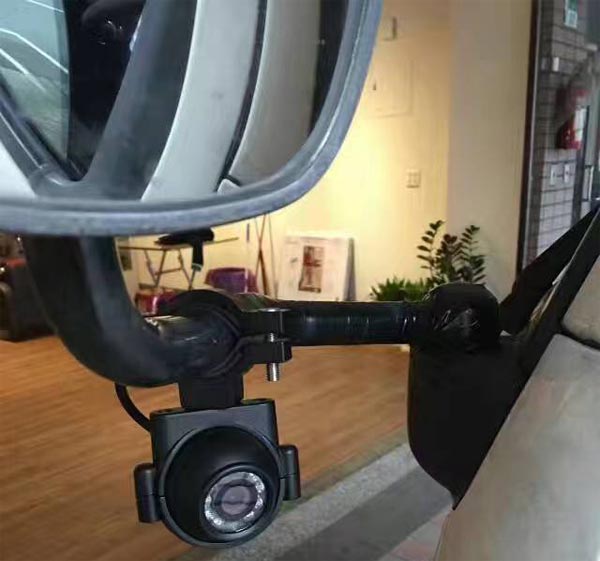 vehicle arm bracket camera installation 