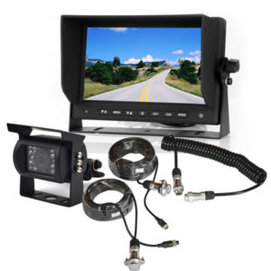 Backup Camera System with Trailer Tow Quick Connect Kit